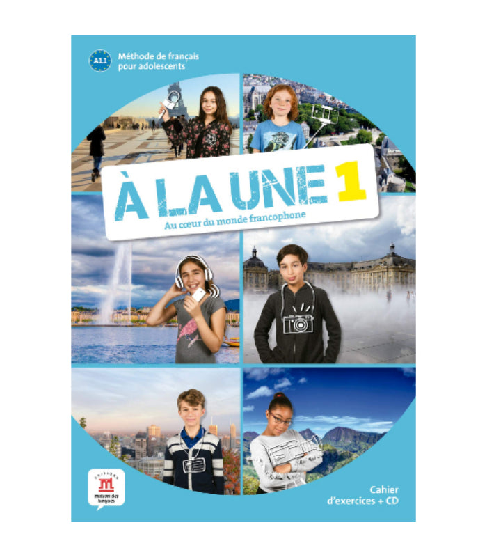 À LA UNE 1 CAHIER D'EXERCICES + CD