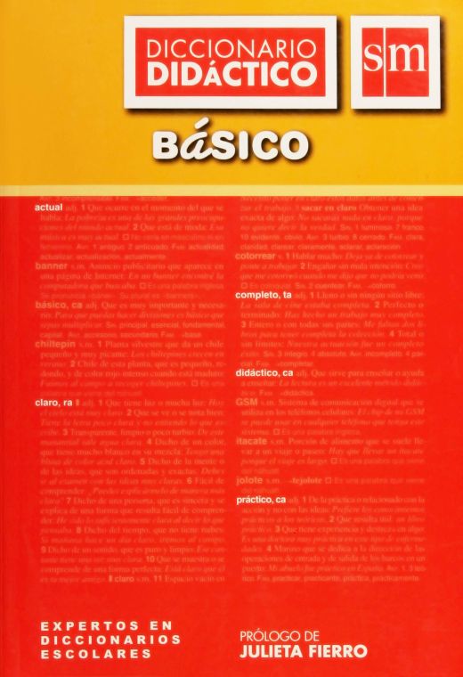 DICCIONARIO DIDÁCTICO DE ESPAÑOL BÁSICO (SOLO NUEVO INGRESO)