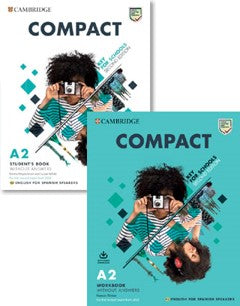 COMPACT KEY FOR SCHOOLS 2ED STUDENT'S PACK (STUDENT BOOK W/O ANSWERS + WORKBOOK W/O ANSWERS)