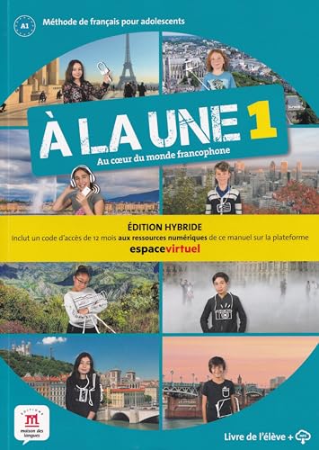 À LA UNE 1 LIVRE DE L'ÉLÈVE + CD